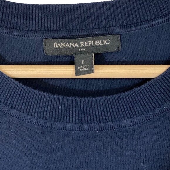 Banana Republic Factory Hedgehog in a Teacup Navy Sweater – SZ L - Picture 4 of 5